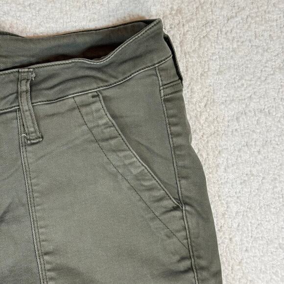 Seven7 womens utility ankle skinny olive size 12 - Picture 3 of 9